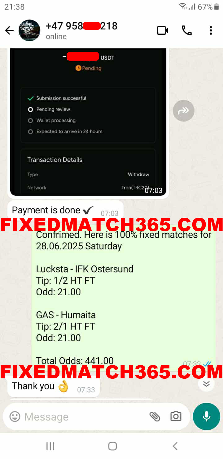 Fixed Matches