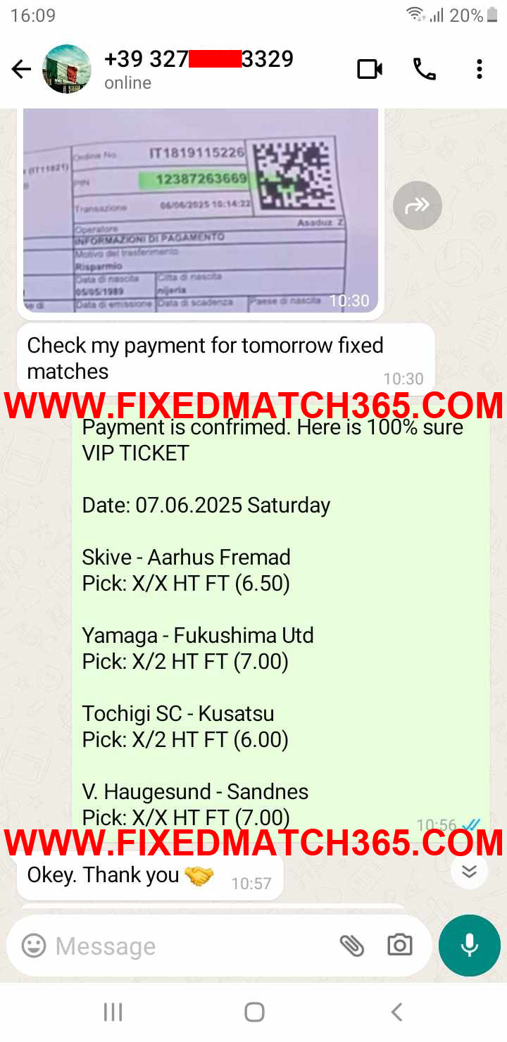 Correct Fixed Match