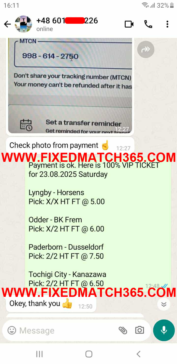 Soccer Fixed Match