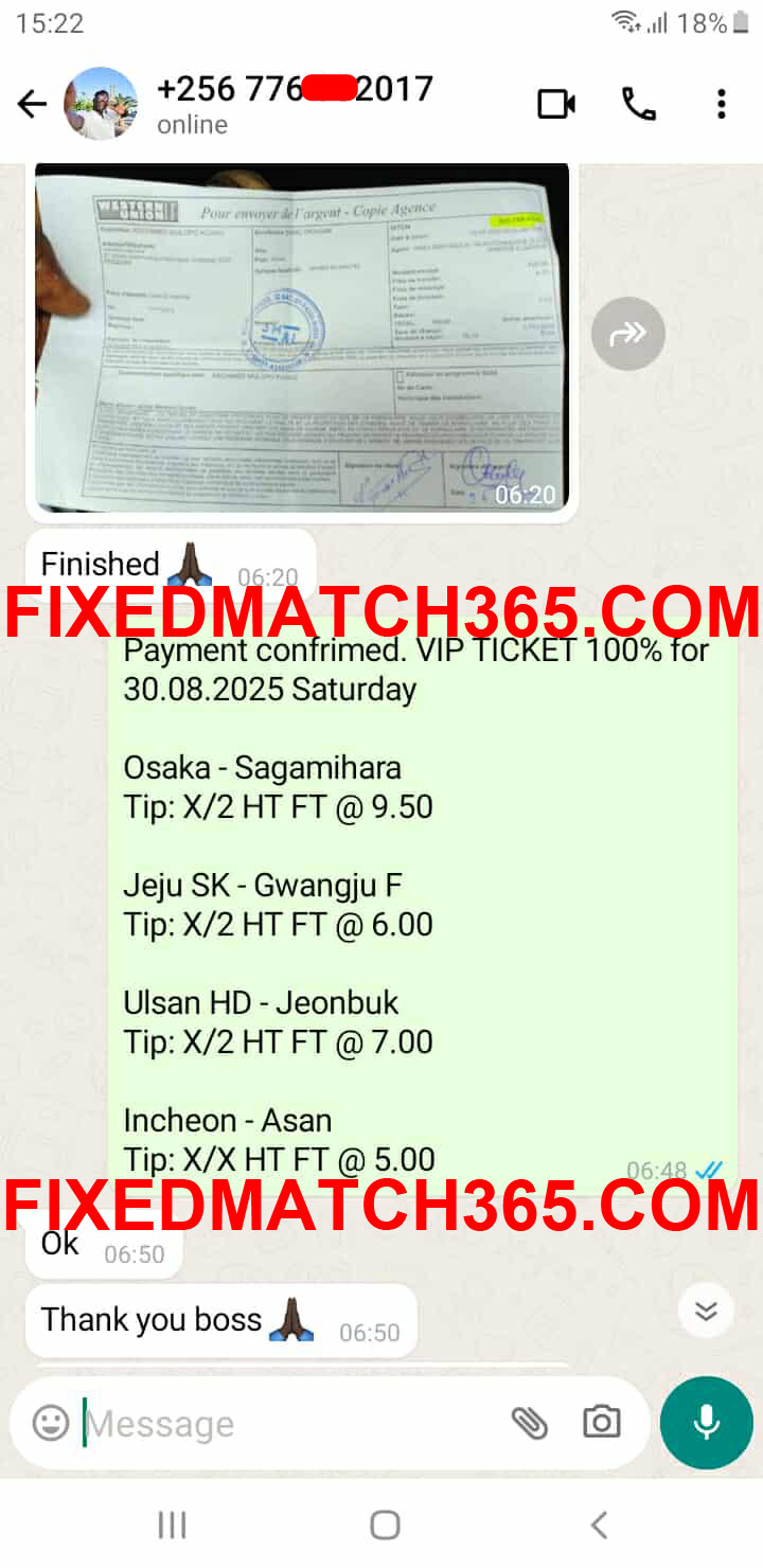 Fixed Match 100% Sure