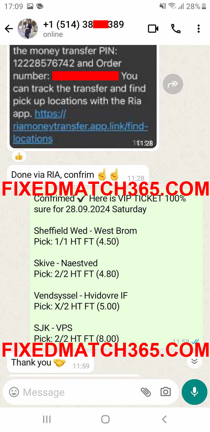 Fixed Matches