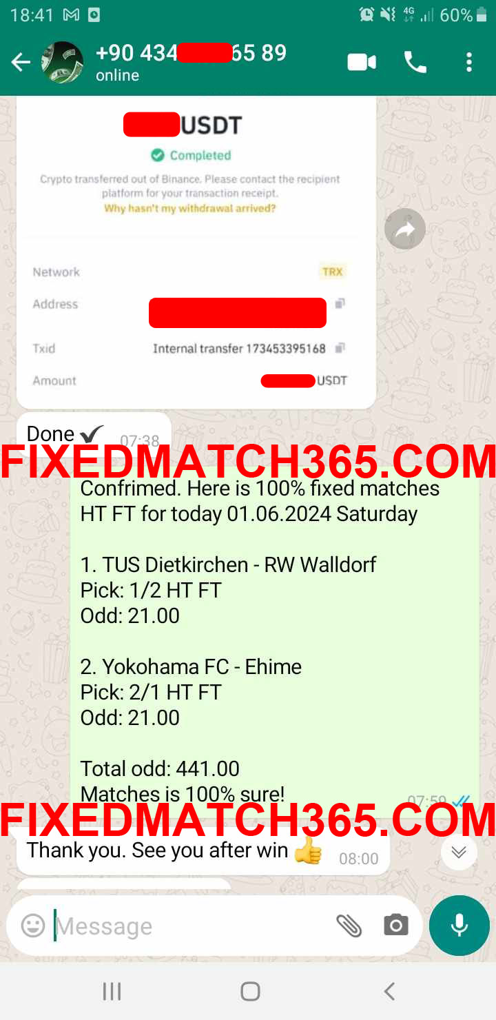 buy fixed match