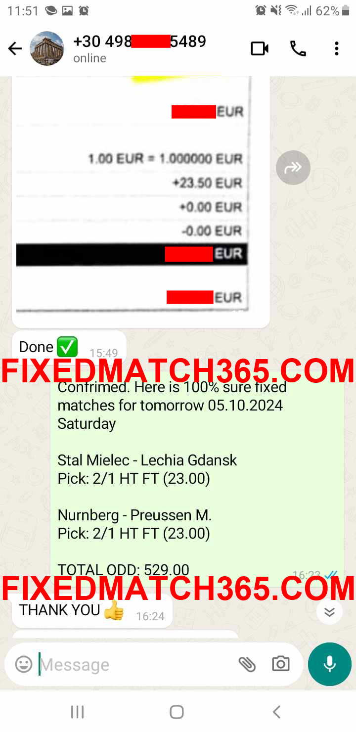 Fixed Matches