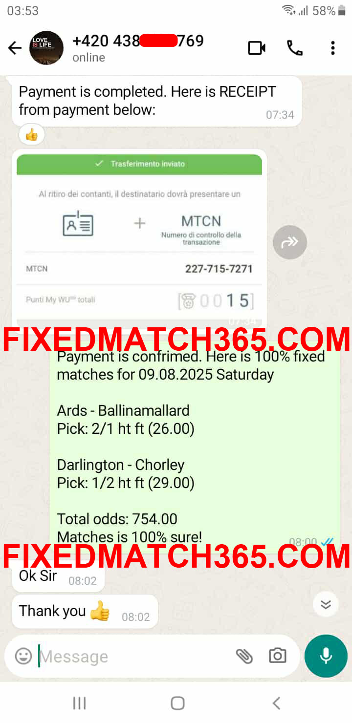 Football Fixed Match