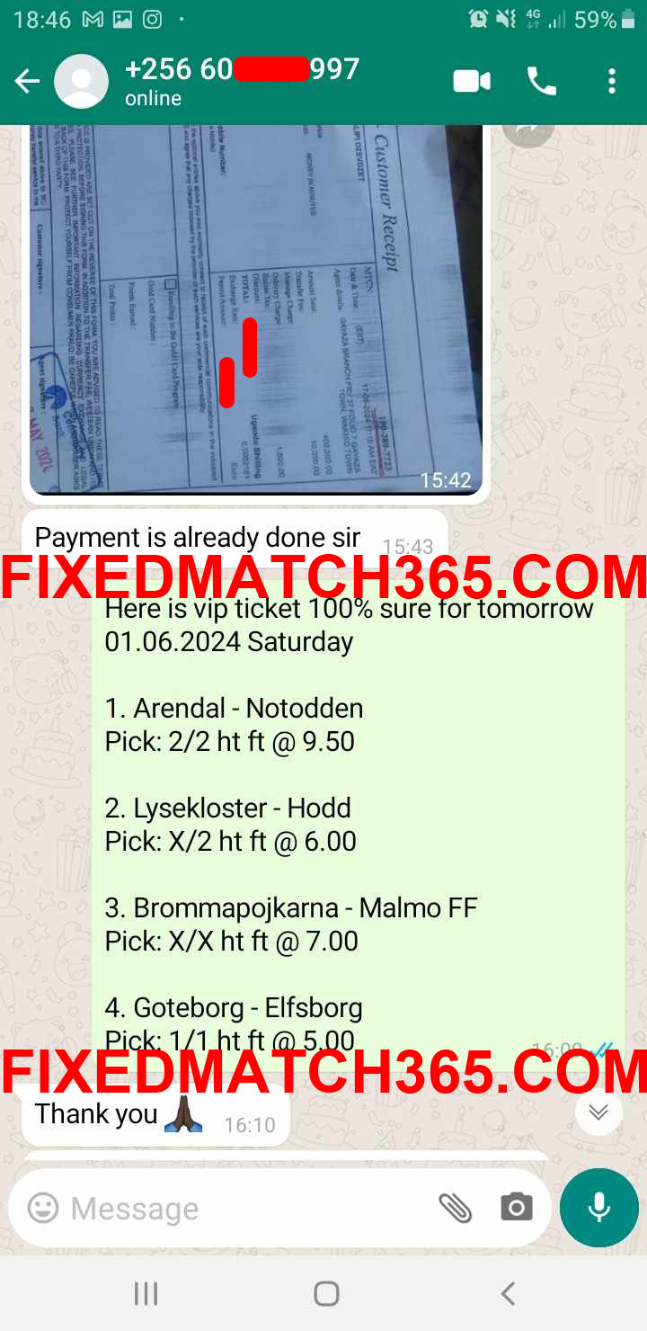 365 bet fixed matches