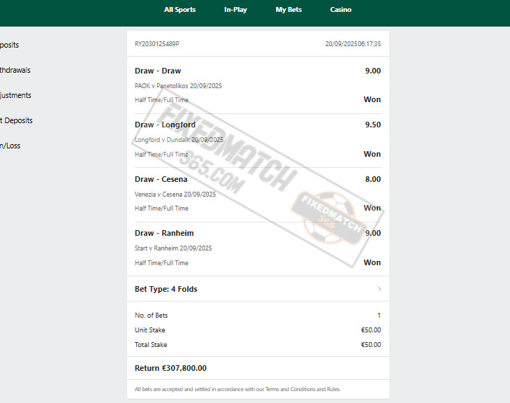 Football Fixed Match